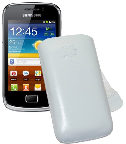Suncase Original Tasche f&uuml;r Samsung Galaxy mini 2 S6500 wei&szlig; Preisvergleich