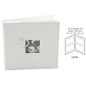 Cream Swirling Hearts Wedding Photo Album