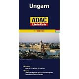 ADAC L�nderkarte Ungarn 1:300.000: Register: Legende, Citypl�ne, Ortsregister. Karte: Sehensw�rdigkeiten, Natur- und Nationalparks, landschaftlich sch�ne Streckenvon "ADAC Kartografie"