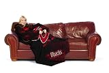 MLB Arizona Diamondbacks Adult Comfy Throw, Officially MLB Licensed Blanket with Sleeves by Northwest "Smoke" Design