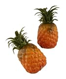 1 PINE APPLE FRUIT, ARTIFICIAL,FAKE FRUIT DECOR PINEAPPLE