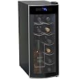 Avanti Ewc1201 12 Bottle Thermoelectric Counter Top Wine Cooler - Black 