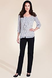 Per Una Heart Print Ruffle Blouse
