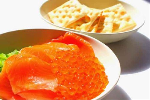 SHUEI スモークサーモン　スライス（生食用） 約500g