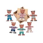 Childcraft Ernest Moody Bear Puzzle