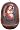 Weihwasserkessel Maria mit Kind farbig (Polyresin Höhe 12 cm)