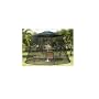 Patio Set Umbrella Mosquito Net Enclosure Black