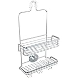 Vidan Home Solutions Rustproof Stainless Steel Shower Caddy with Suction Cup Supporting 25lbs