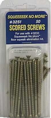 O'Berry #3251 50CT Squeak Replacement Screw