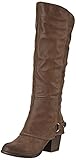 Fergalicious Women's Lexy Western Boot,TAUPE , 8 M US