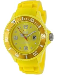 Ice-Watch Womens SIYWSS09 Sili Collection Yellow Dial Watch