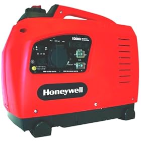 Honeywell HW1000i 1,000 Watt 53cc Portable Gas Powered Inverter Generator (CARB Compliant)