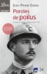 Paroles de poilus : Lettres et carnet...