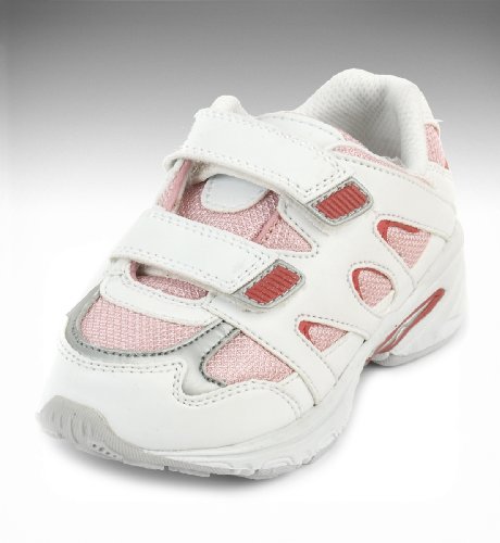 Younger Girls Riptape Mesh Panel Trainers