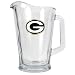 Green bay Packers NFL 60oz Glass Pitcher - Primary Logo