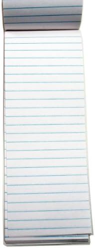 GBESCO Writing Notebook Stitched 3 X 9 Cursive Lined Box of 72