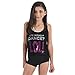 Gia-Mia Dance Big Girls LOL Lace Back Tank, Black, Large