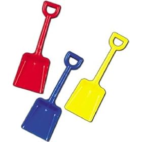 11in Plastic Spade - Colour may Vary