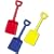 11in Plastic Spade - Colour may Vary