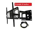 Sony Bravia compatible Articulating Wall Mount Bracket for KDL-37XBR6, KDL-37N4000, KDL-37M4000, KDL-37L4000,KDL-40XBR7,KDL-40XBR6, KDL-40XBR5, KVL-40ZX1M, KDL-40W4100, KDL-40Z4100/B,KDL-40V4100,KDL-40V4150, KDL-40S4100, KDL-40W3000, KDL-40S3000, KDL-42V4100, KDL-46XBR8, KDL-46XBR6,KDL-46XBR5 KDL-46W4100, KDL-46W300, KDL-46V4100, KDL-46S4100, KDL-46S3000-Extends 26" --Includes this Free 6' 1080p HDMI cable a $39.99 value