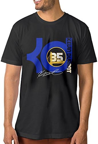 NORAL Golden State #35 KD Basketball Player Men's Crewneck T-shirt Black Size M