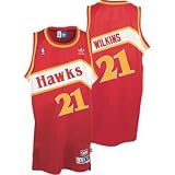 Dominique Wilkins Hawks Adidas Throwback Jersey - Size 52 - XL
