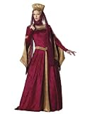 Maid Marian Costume Royalty Queen Baroness Princess Victorian Style Costume Renaissance Theatre Costumes