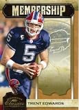 Trent Edwards Buffalo Bills 2009 Donruss Classics Membership Gold #24 Football Card