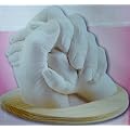 3D Abdruck Baby Gipsset Gipsabdruck Gips-Skulptur Hand