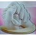 3D Abdruck Baby Gipsset Gipsabdruck Gips-Skulptur Hand