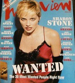 Interview Magazine February 1997 Sharon Stone (Single Back Issue)