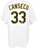 Jose Canseco Autographed Jersey | Details: Replica, Oakland Athletics, ROY/MVP Inscription