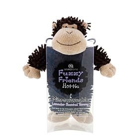 Aroma Home Fuzzy Friends Microwaveable Hotties - Monkey