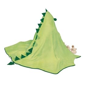 Cuddleroar Dragon Toddler Towel (Green)