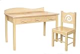 Room Magic Desk/Chair Set, Natural