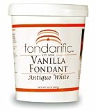 Fondarific Vanilla Fondant Antique White, 2-Pounds