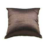 4 PCS Chocolate Decorative Accent Pillows by AtHomeMart