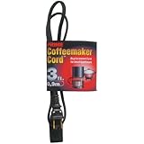 Prime HC100503 Coffee Maker and Small Appliance Power Supply Cord, Black, 3-Feet