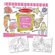 Jumbo Coloring Pad for Girls by Melissa & Doug