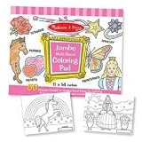 Melissa & Doug Jumbo Coloring Pad - Pink