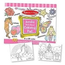 Melissa & Doug Coloring Book (Girl)