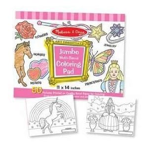 Melissa & Doug Coloring Book (Girl)