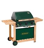 Outback Hunter 3 Burner Hooded Barbecue including Cover and Propane Regulator