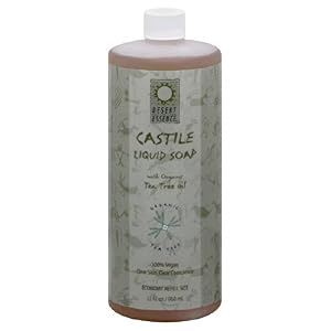 Desert Essence Tea Tree Liquid Castile Soap