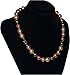 Multicolored Freshwater Pearl Necklace (Real Shell Pearls Necklace Choker), 12mm