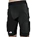 Padded Compression Shorts - Best Men & Women Basketball, Martial Arts Protection