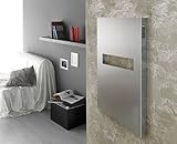 Modern Italian Elory 21 X 30 In Brushed Towel Warmer Wall Mounted E 2130 B Modern Italian Elory 21 X 30 In Brushed Towel Warmer Wall Mounted E 2130 B