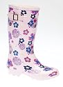 STORMWELLS GIRLS FLORAL PRINT STRAP WELLINGTON