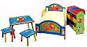 Sesame Street Elmo Theme Room in a Box Bed Toybox Table