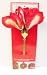 Martha Stewart Collection Christmas Holiday Artificial Amaryllis Red Flowers